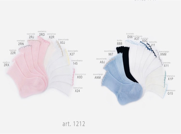 Story Loris Classic Baby Sock Light Blue All - Sock