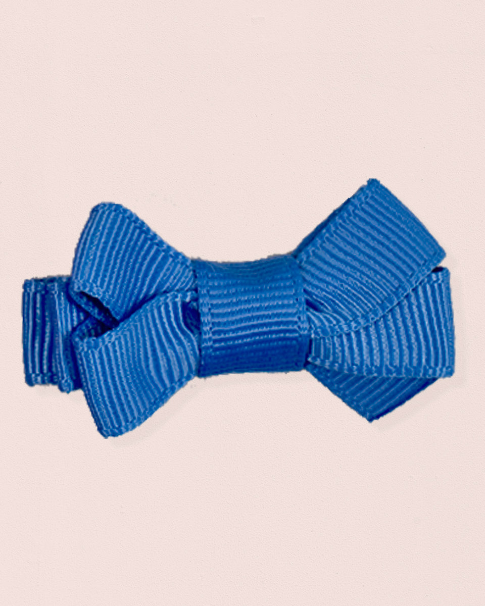 Hairbow 4cm Cerulean Gros Grain