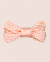 Hairbow 4cm Peach Gros Grain