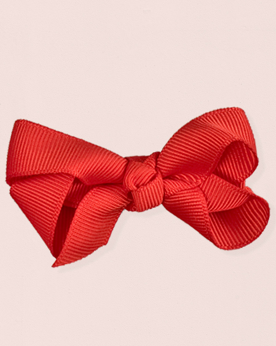Hairbow 6cm Red Gros Grain