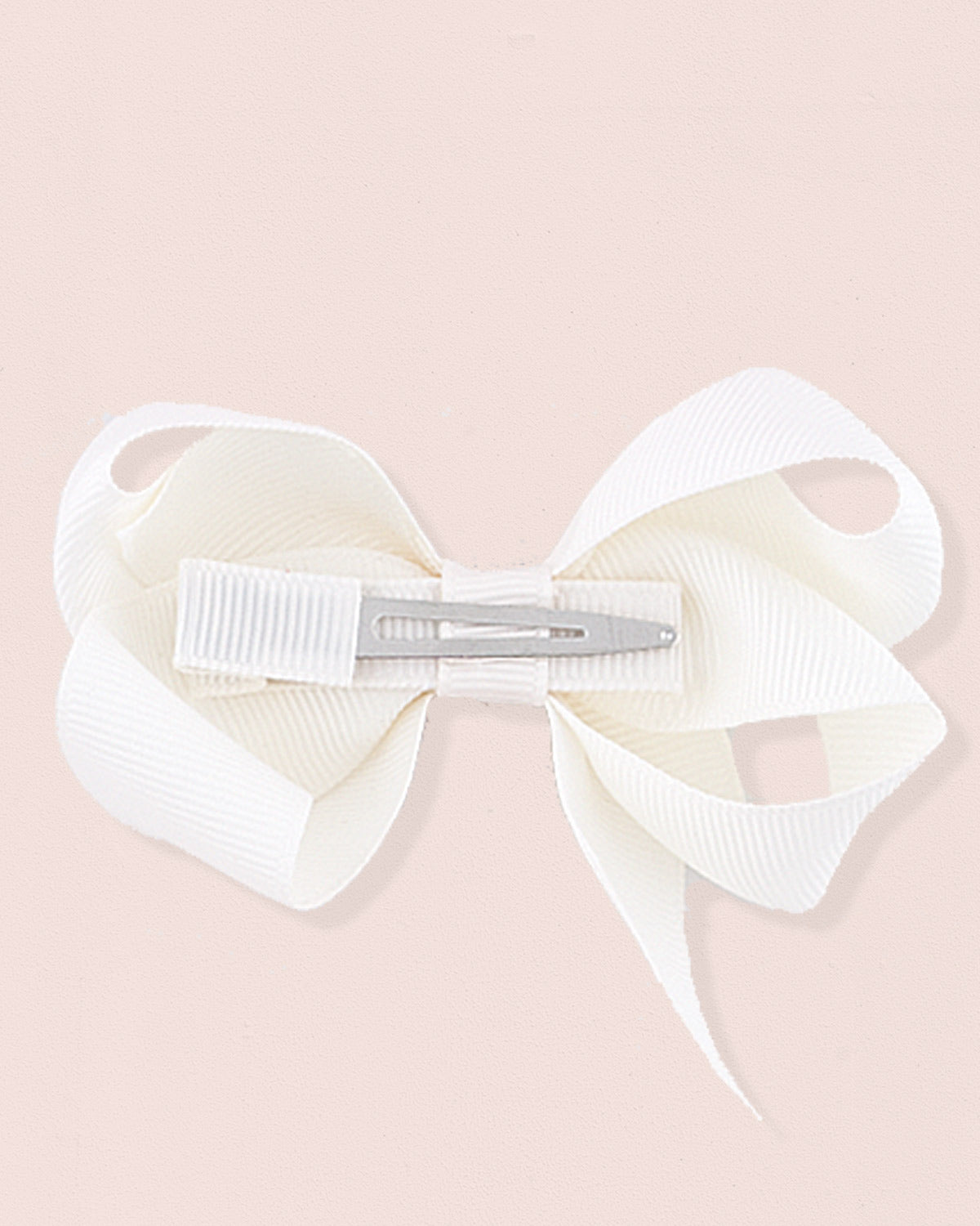 Hairbow 8cm Cream Gros Grain - Hairbow