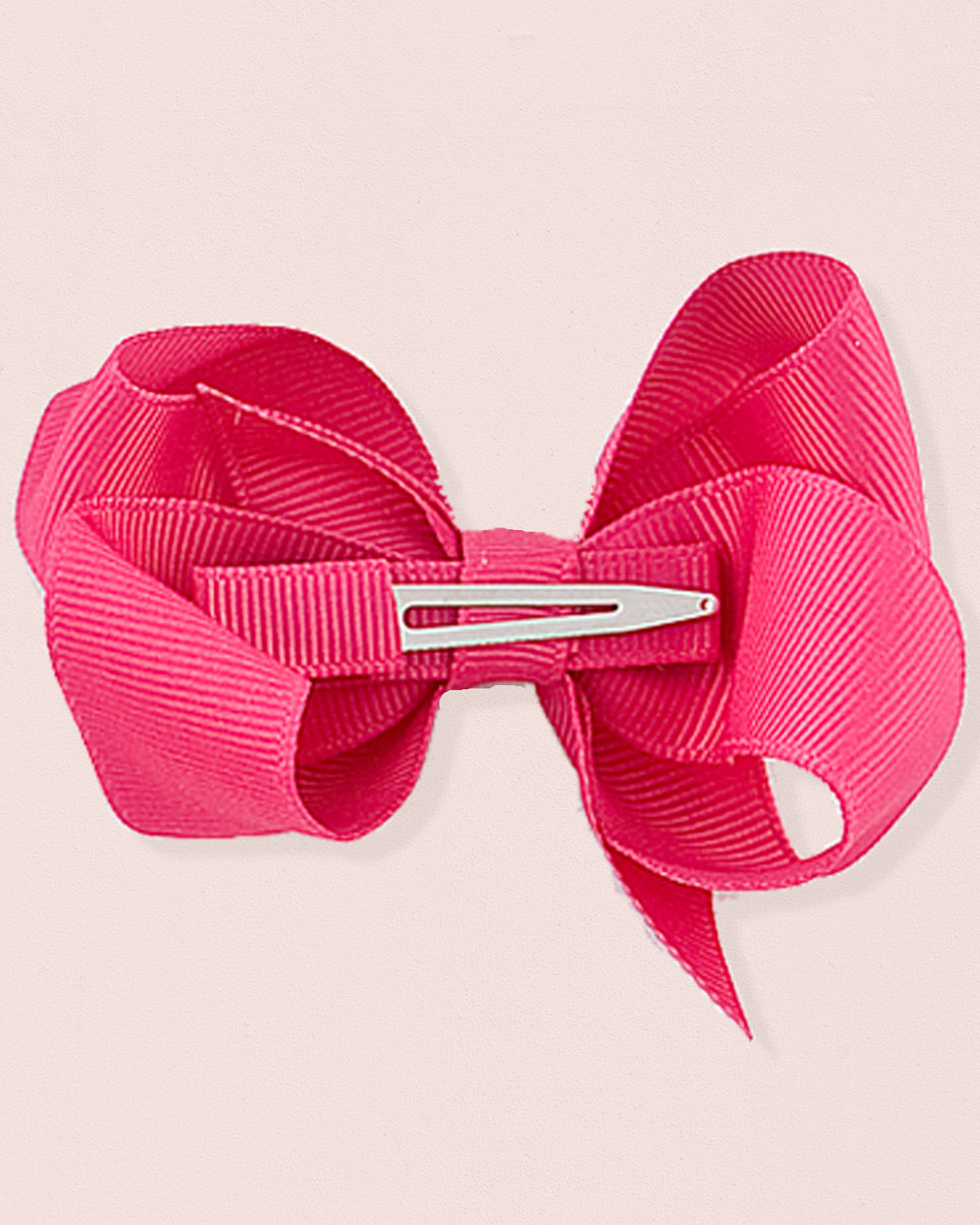 Hairbow 8cm Fuchsia Gros Grain - Hairbow