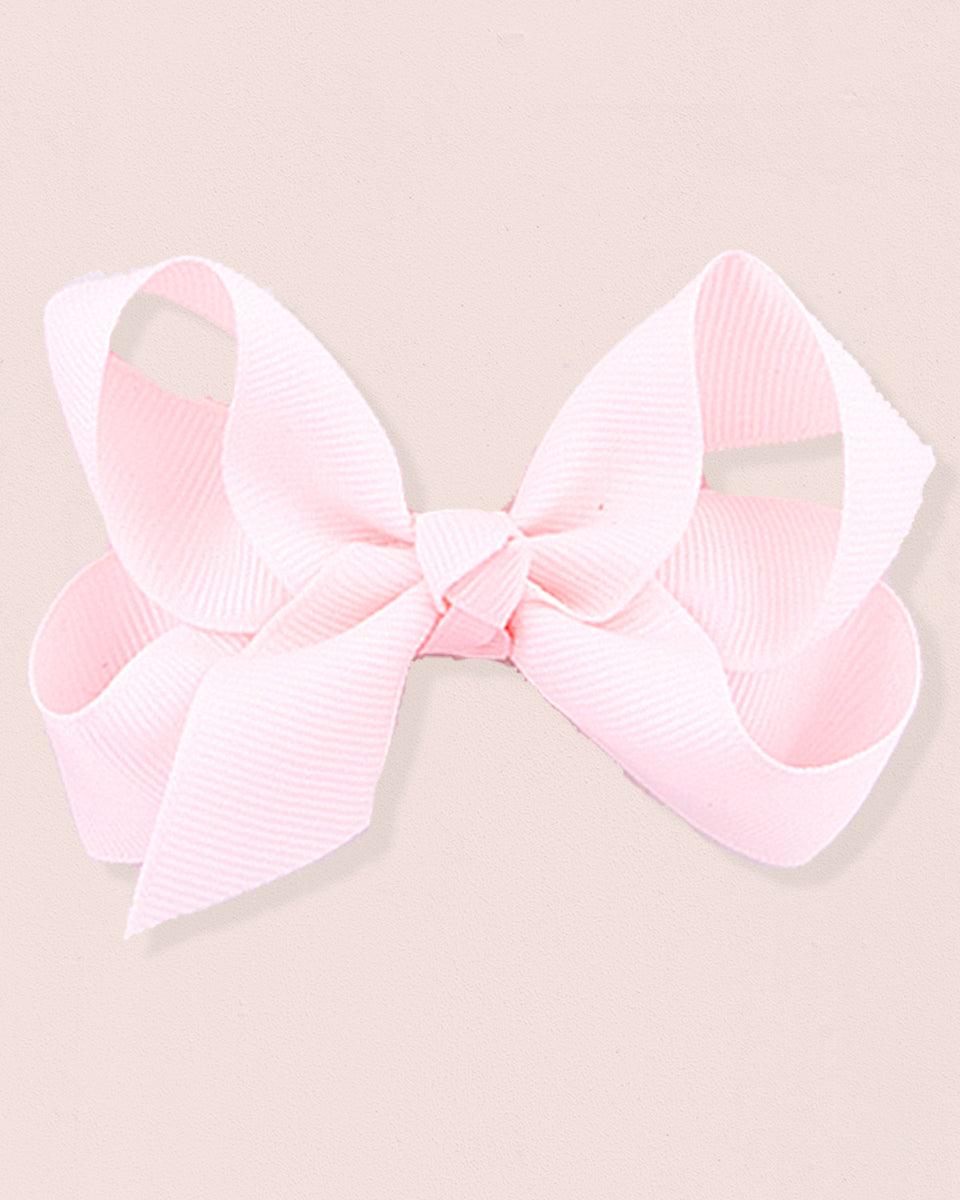 Hairbow 8cm Pink Gros Grain