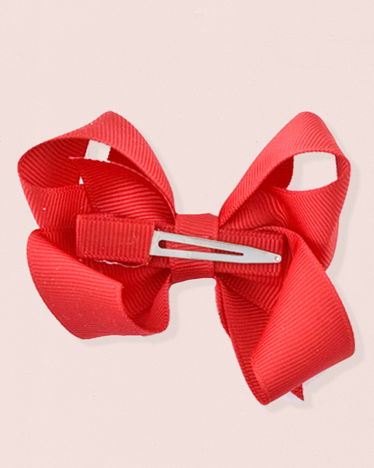 Hairbow 8cm Red Gros Grain - Hairbow