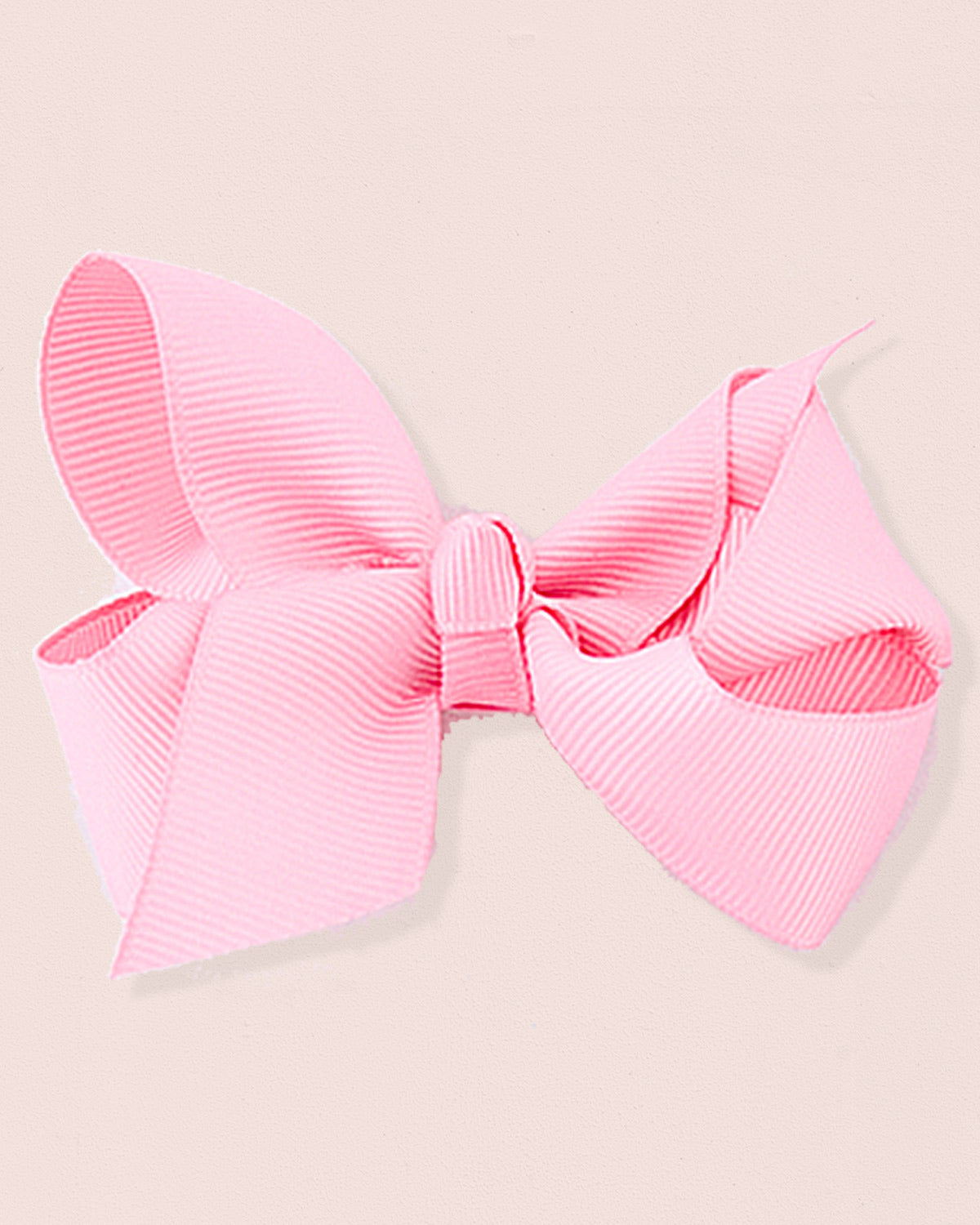 Hairbow 8cm Rose Gros Grain