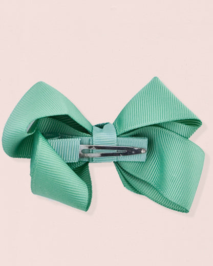 Hairbow 8cm Sage Gros Grain - Hairbow