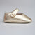 Eloise Gold Leather Crib Shoe - Shoe