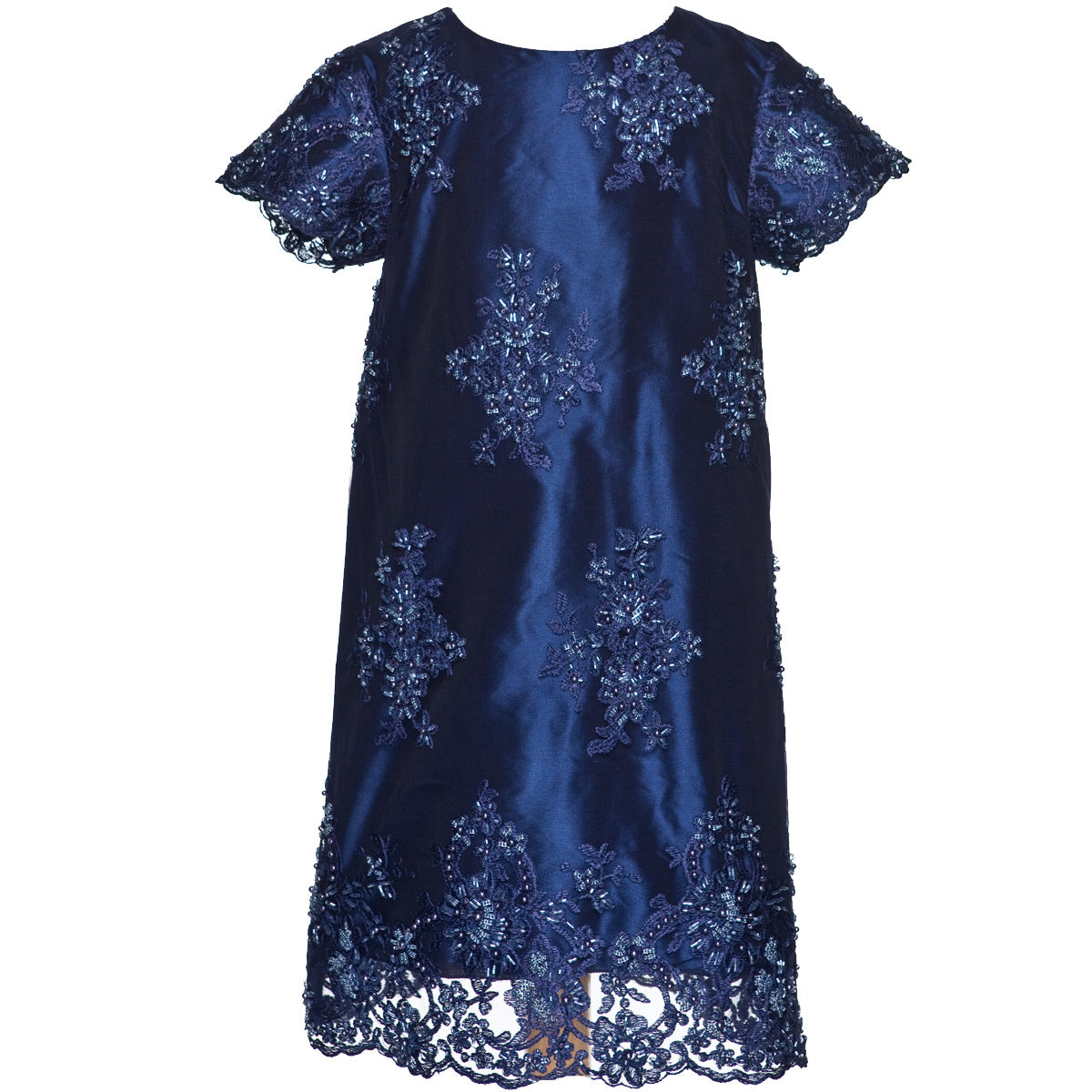 Leena Navy Lace Dress - Dress