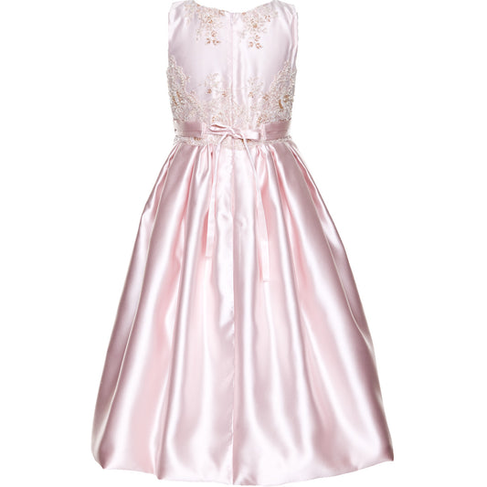 Elisabetta Peach Lace Gown - Dress