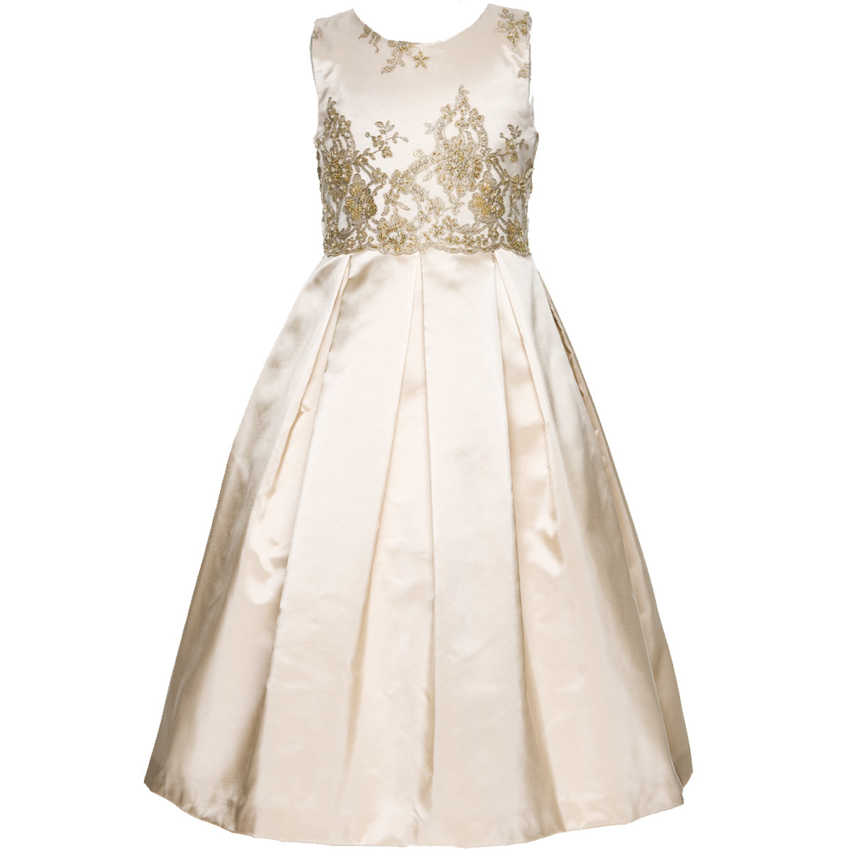 Elisabetta Cream Lace Gown - Dress