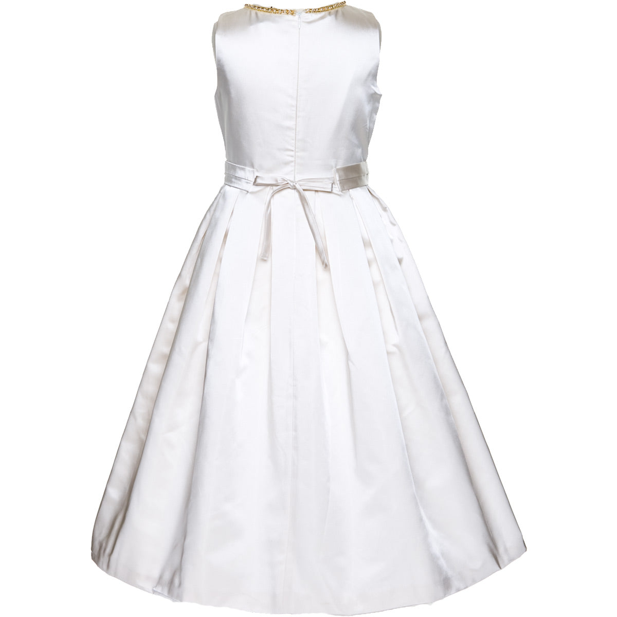 Raquelle Gold Satin Gown - Dress