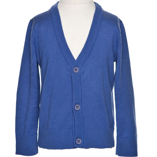 Nicholas Summer Navy Cotton Cardigan - Sweater