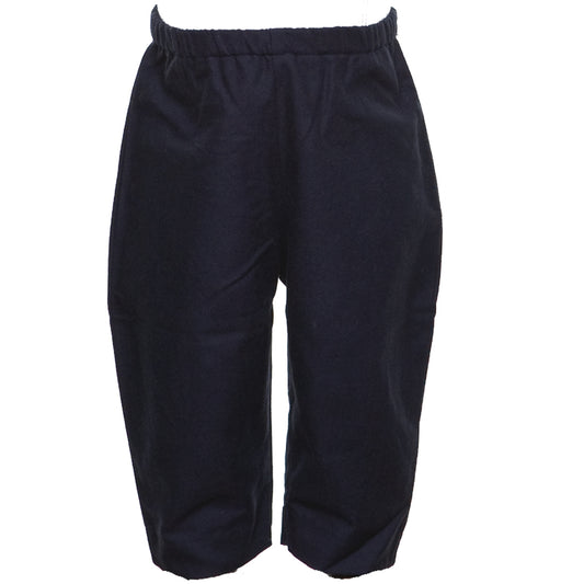 Neptune Navy Virgin Wool Pant - Pant