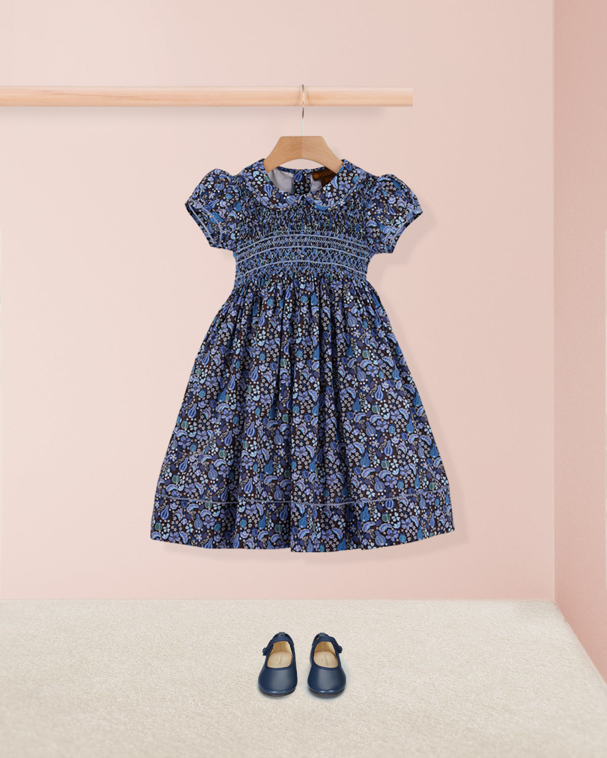 Emma Liberty Fruitful  Smocked Dress - Smocked Dress