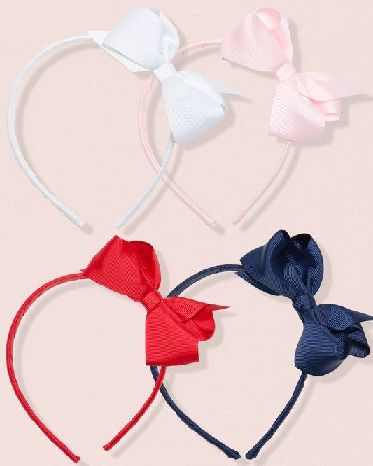Headband 10cm Bow - More Colors - Hairbow