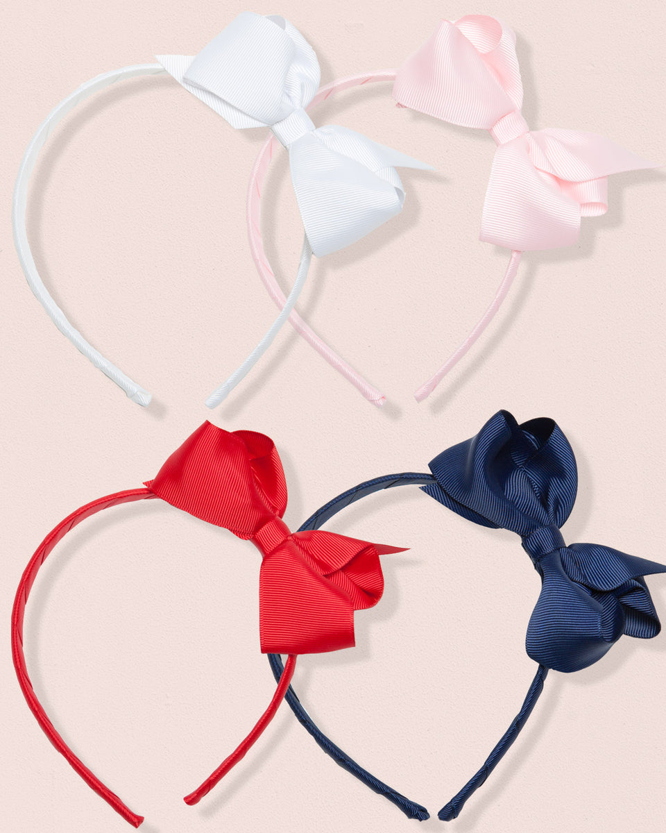 Headband 10cm Bow - More Colors