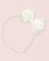 Headband Cream Gros Grain