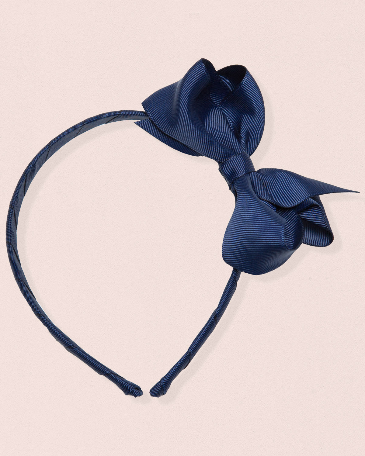 Headband Navy Gros Grain - Hairbow
