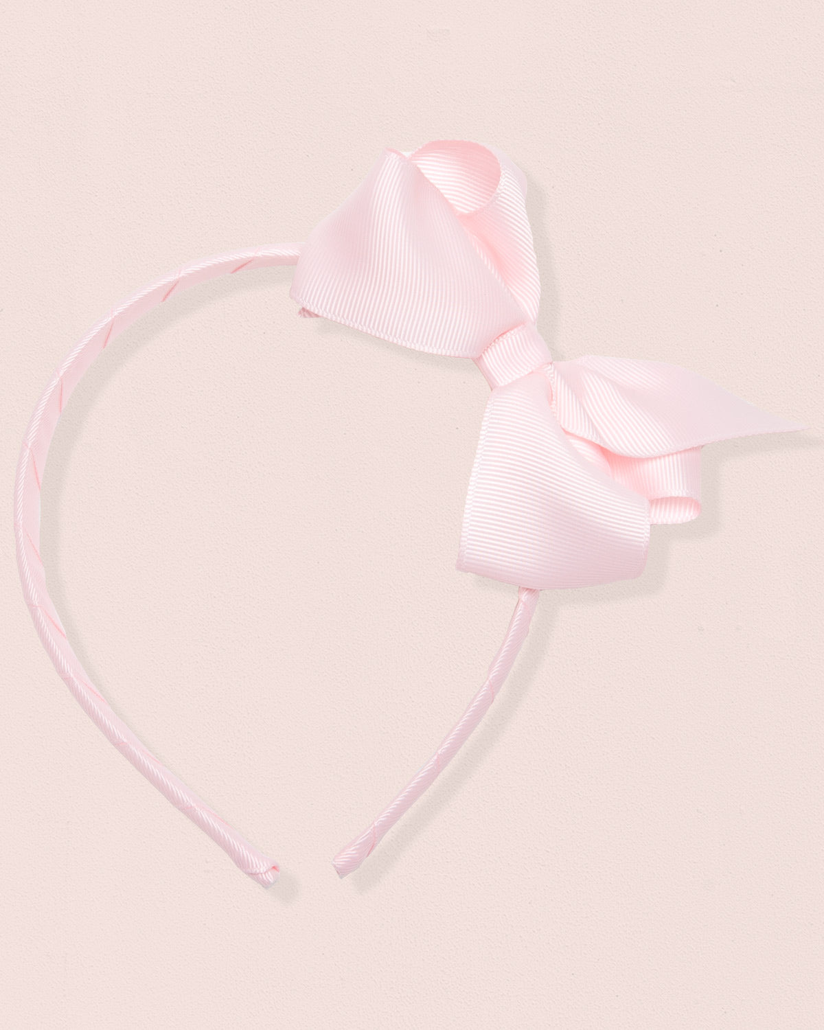 Headband Pink Gros Grain - Hairbow