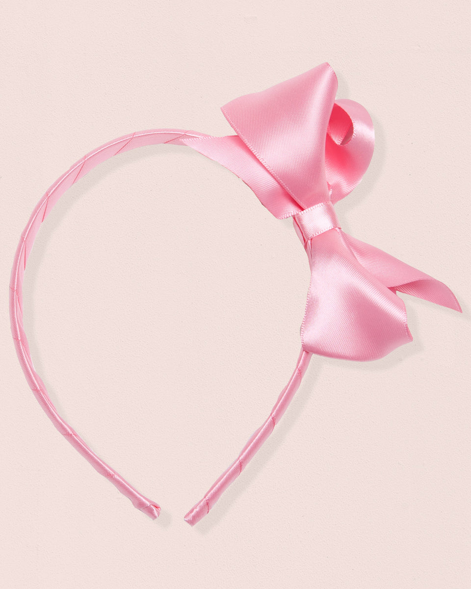 Headband Rose Satin