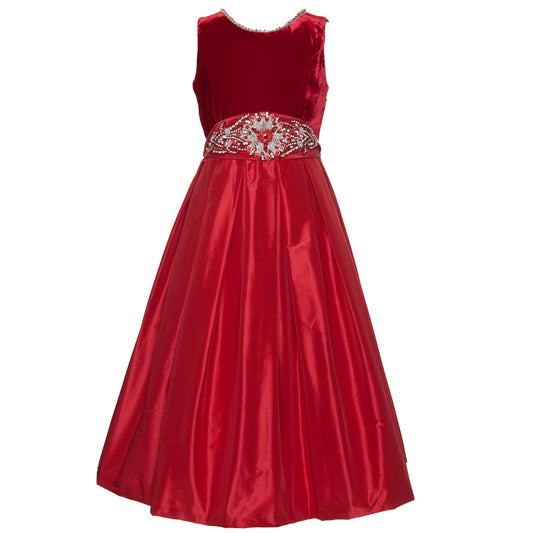 Raquelle Red Gown Dress - Dress
