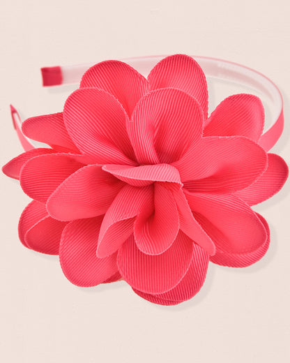Flower Gros Grain Headband - Hairbow