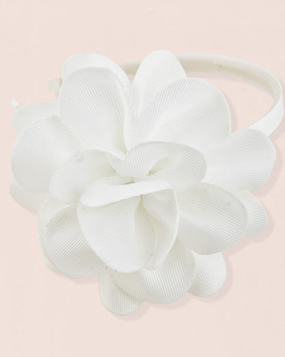 Flower Gros Grain Headband - Hairbow