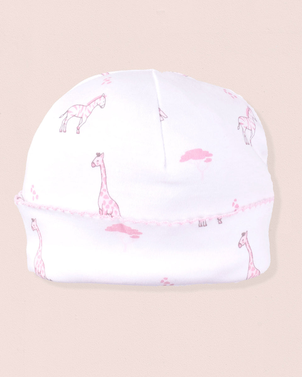 Pima Pink Giraffes Hat