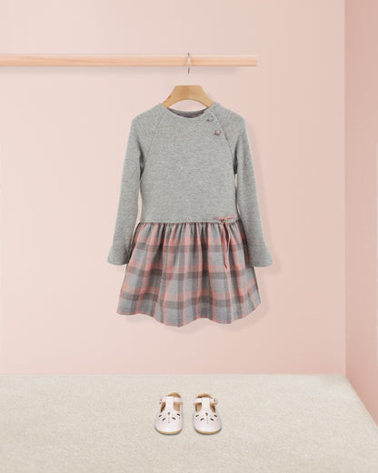 Nicole Sepia Pink Jersey Dress - Dress