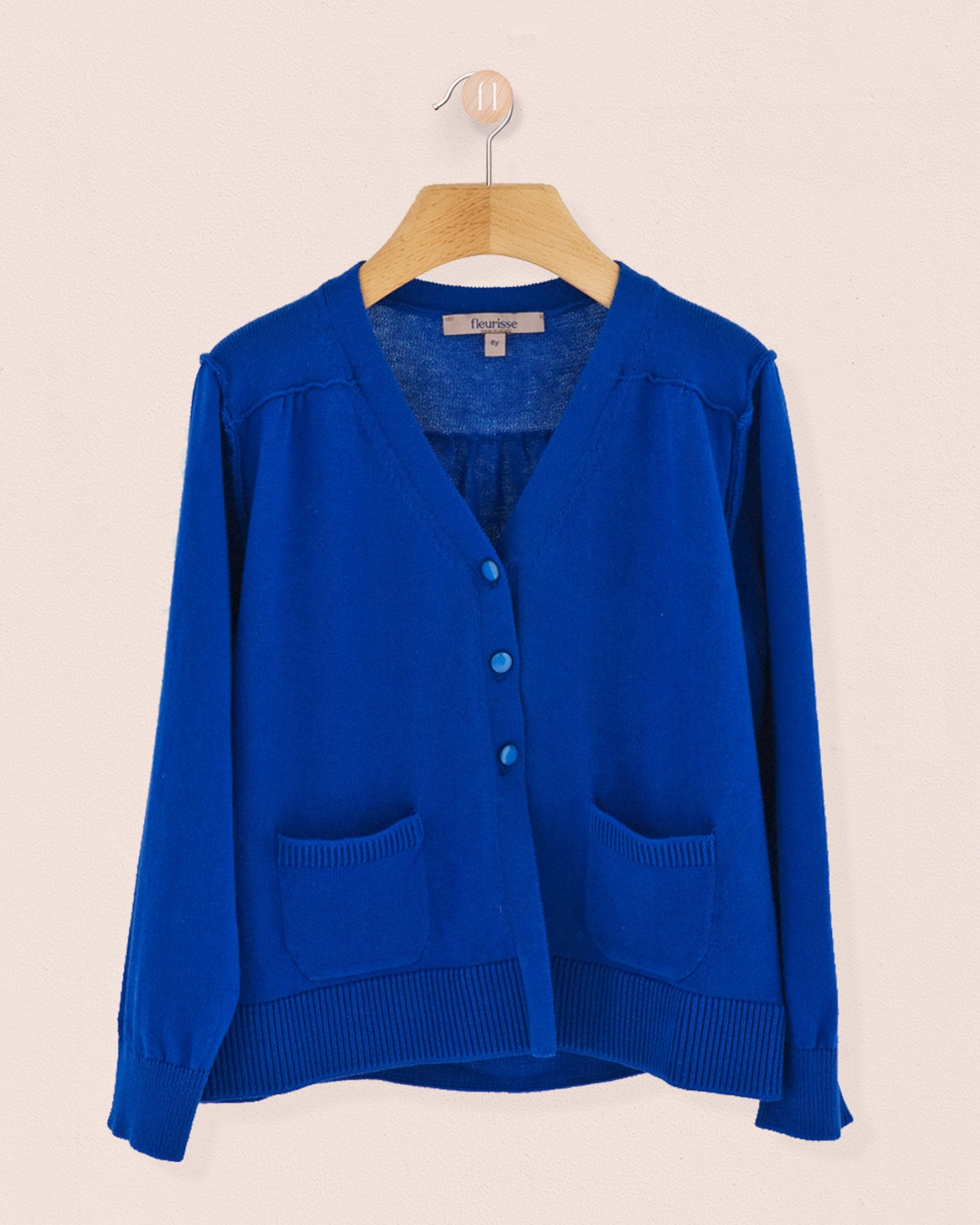 Olympia Royal Blue Cardigan - Cardigan