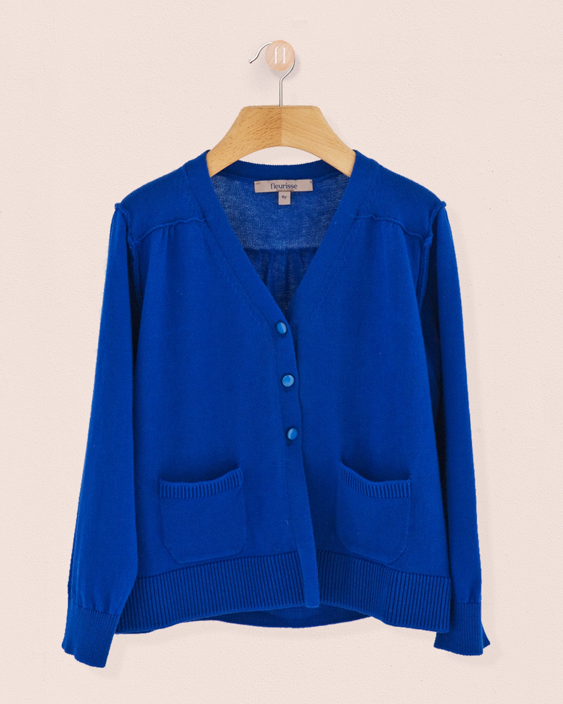 Olympia Royal Blue Cardigan - Cardigan