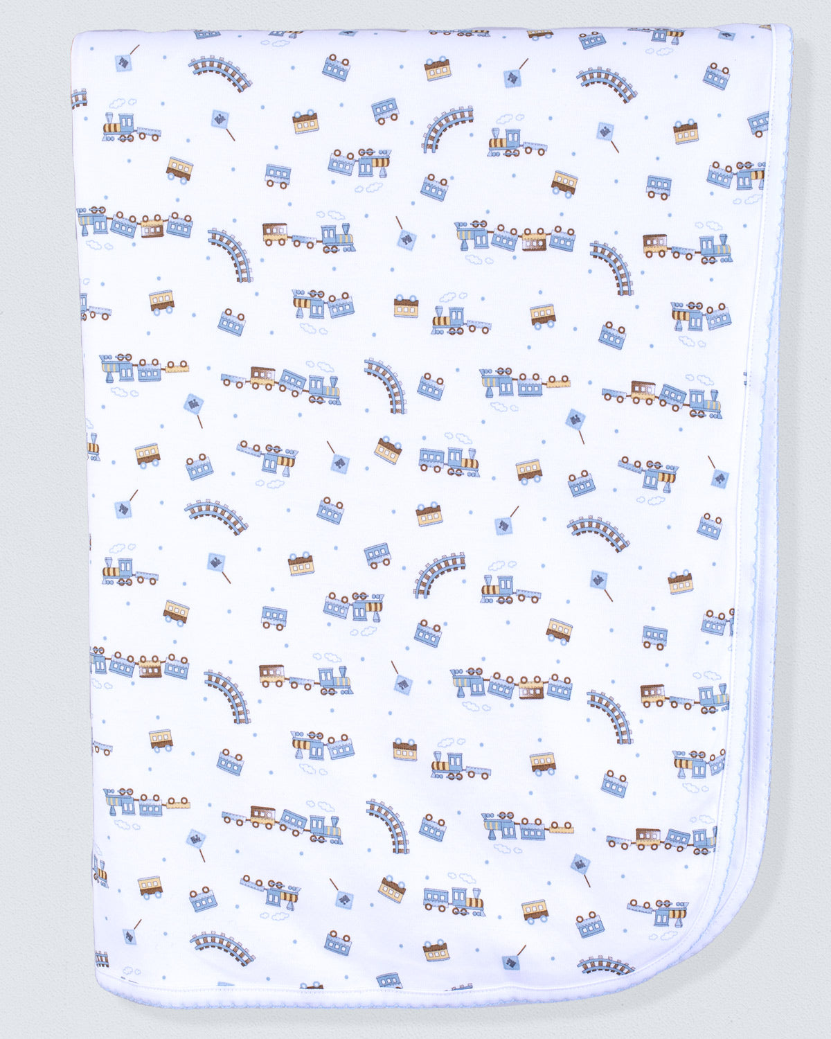 Pima Trains Receiving Blanket - Blanket