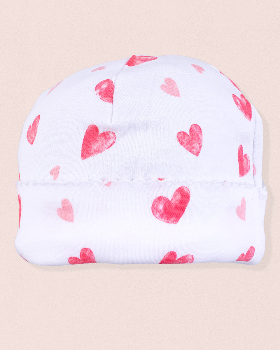 Pima Primrose Hearts Hat