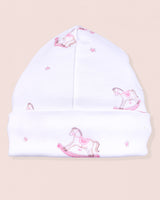 Pima Pink Rocking Horses Hat