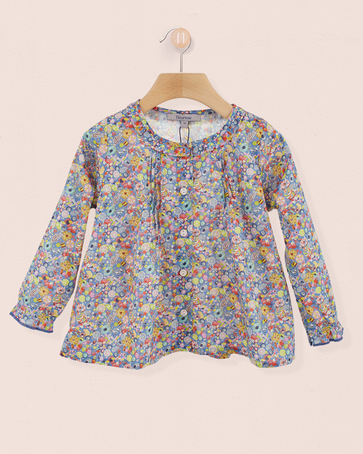 Ruffle Tunic Liberty Sugar Rush - Tunic