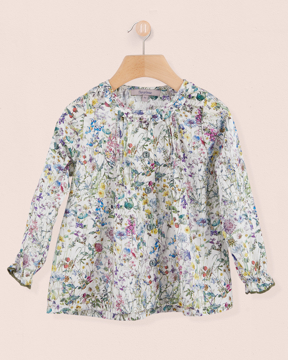 Ruffle Tunic Liberty Forest Flowers - Tunic