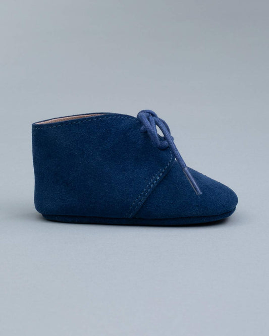 Daniel Twilight Suede Baby Boy Crib Shoe - Shoe