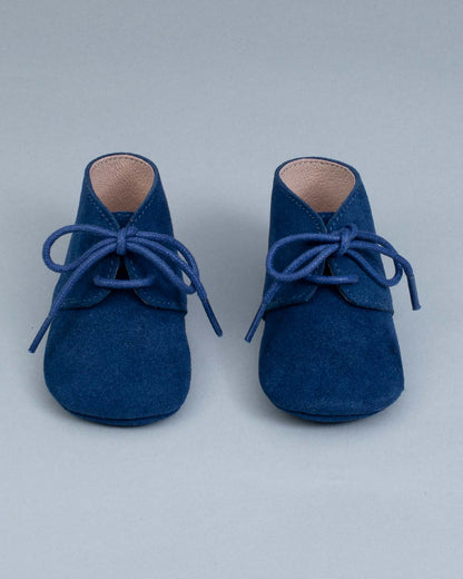 Daniel Twilight Suede Baby Boy Crib Shoe - Shoe