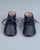 Daniel Navy Baby Boy Leather Crib Shoe - Shoe