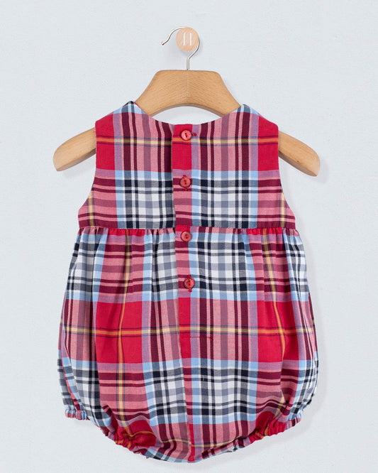 Kensington Holiday Tartan Romper - Romper