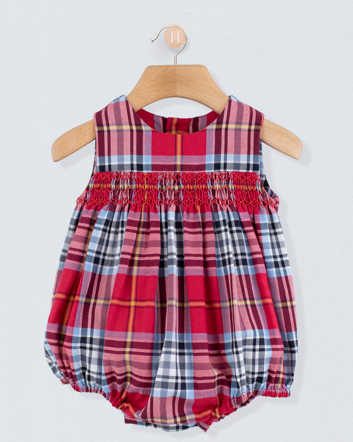 Kensington Holiday Tartan Romper - Romper