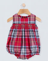 Kensington Holiday Tartan Romper