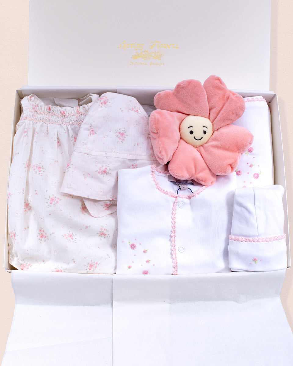 Joyeuse Embroidered Flower Gift Bundle