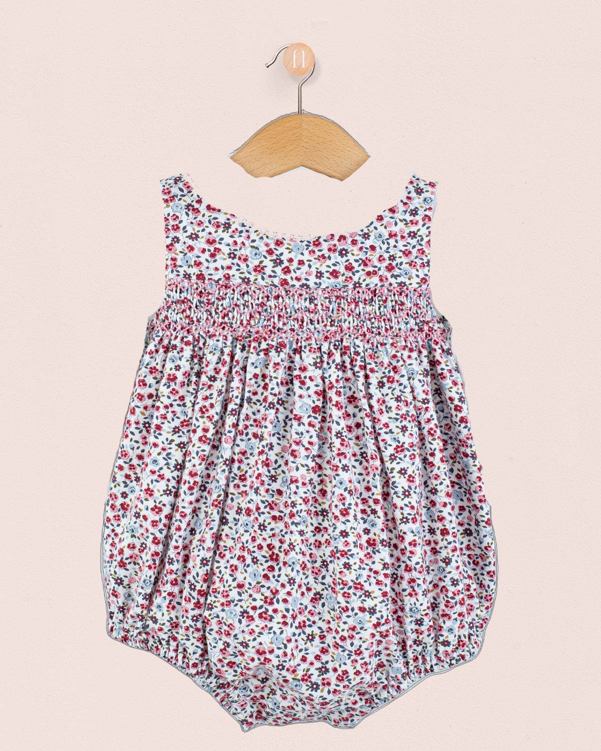 Kensington Belina Burgundy Floral Romper - Romper