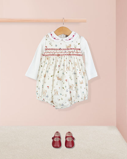 Kensington Red Fawn Romper - Romper