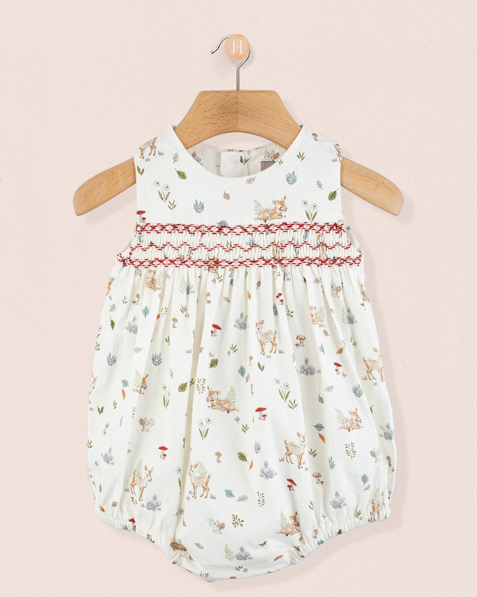 Kensington Red Fawn Romper