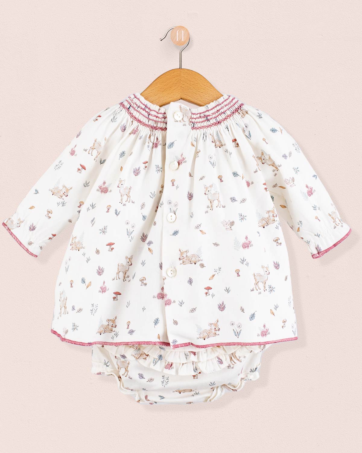 Etoile Pink Fawn 2-Piece Set - Baby Dress