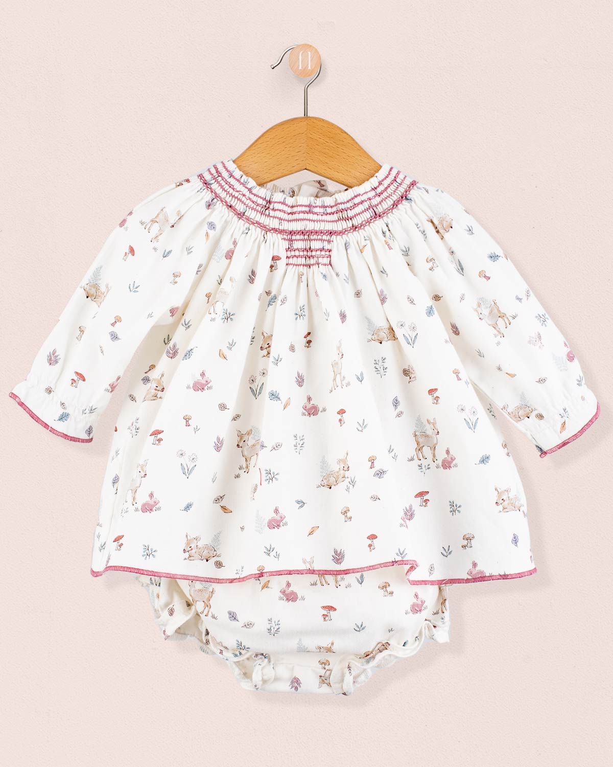 Etoile Pink Fawn 2-Piece Set - Baby Dress