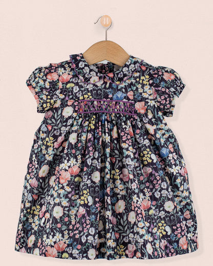 Baby Madeline Liberty Midnight Garden - Baby Dress