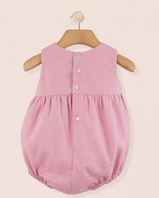 Kensington Italian Lipstick Flannel Romper - Romper